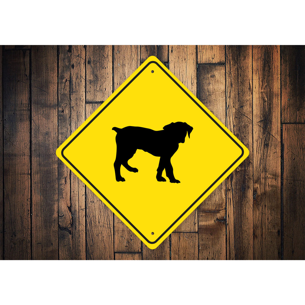 Boerboel Dog Diamond Sign