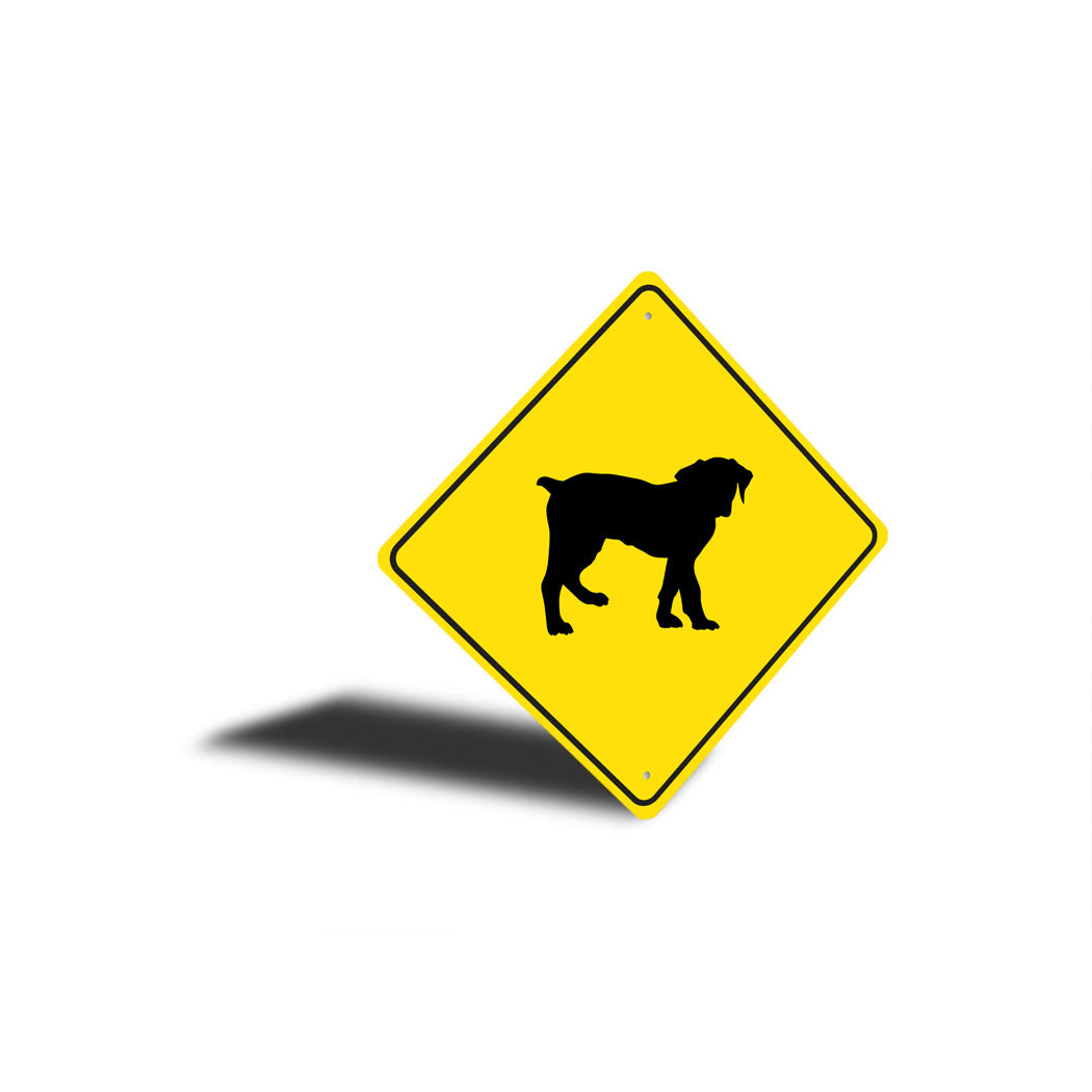 Boerboel Dog Diamond Sign