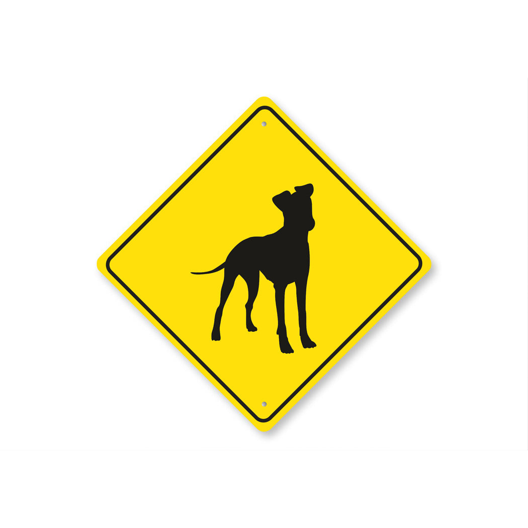 Manchester Terrier Dog Diamond Sign