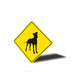 Manchester Terrier Dog Diamond Sign