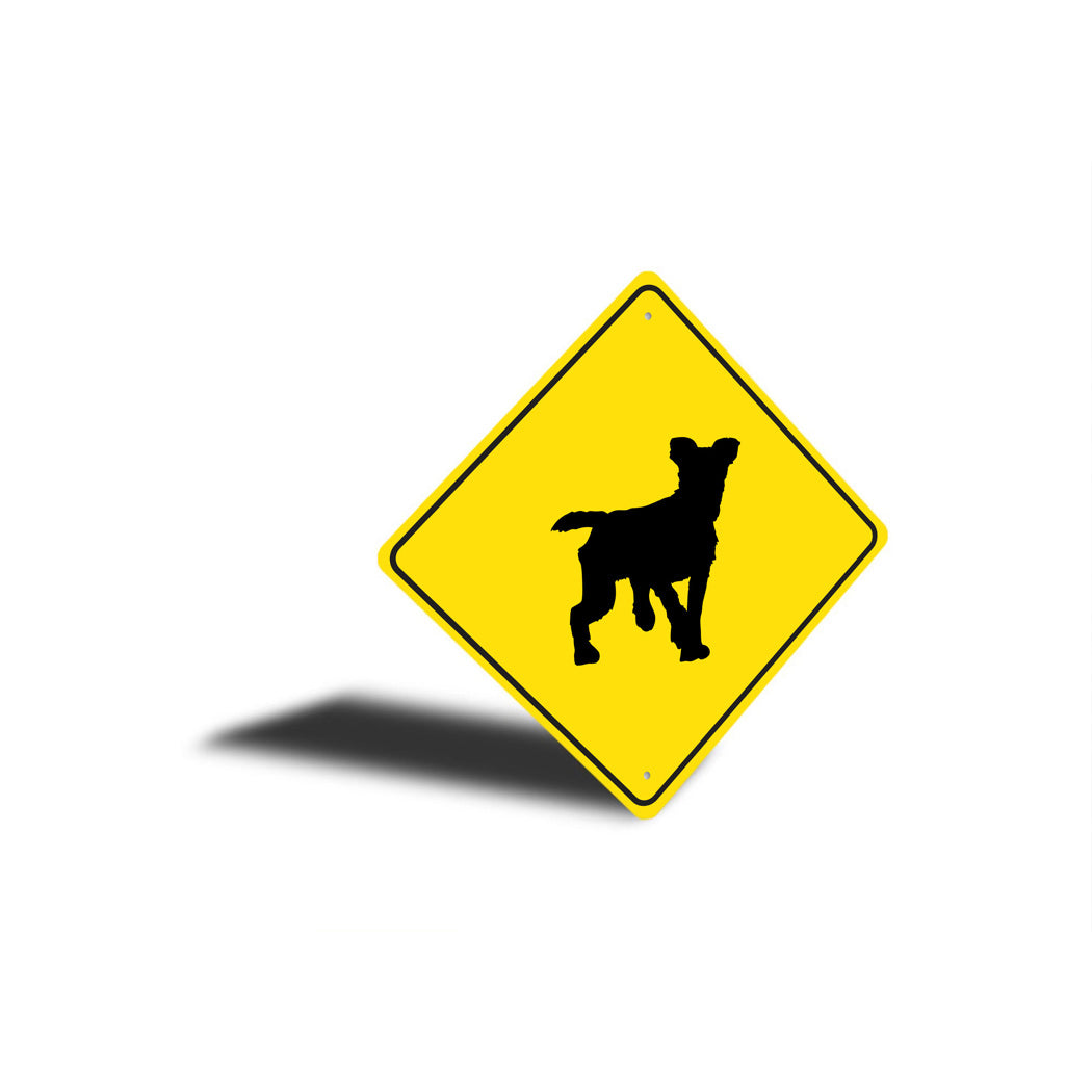 Mutt Dog Diamond Sign