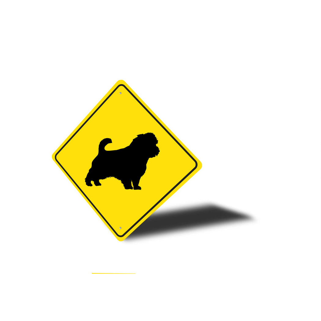 Norfolk Terrier Dog Diamond Sign