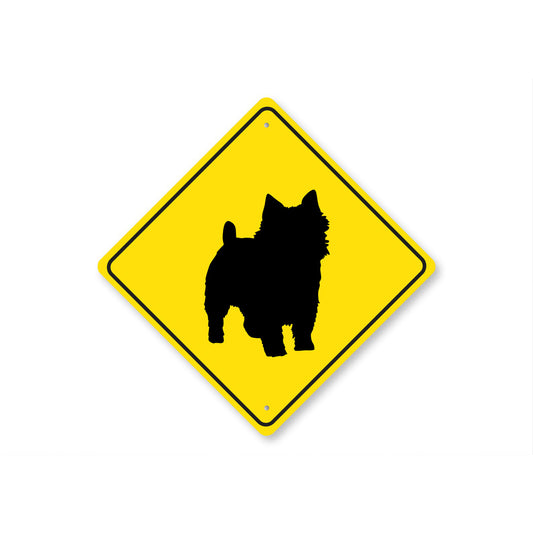 Norwich Terrier Dog Diamond Sign