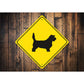 Petit Basset Griffon Vendeen Dog Diamond Sign