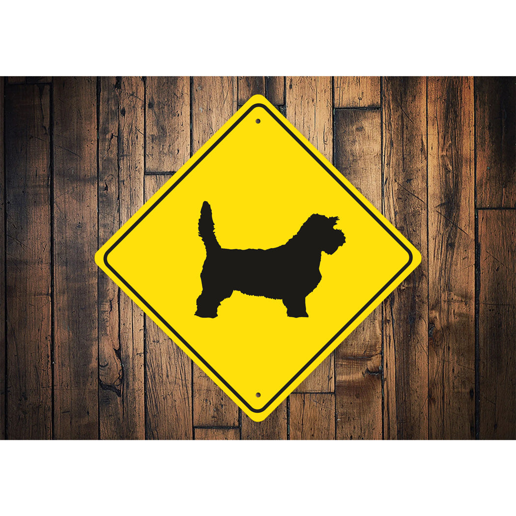 Petit Basset Griffon Vendeen Dog Diamond Sign