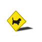 Petit Basset Griffon Vendeen Dog Diamond Sign
