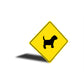 Pocket Beagle Dog Diamond Sign