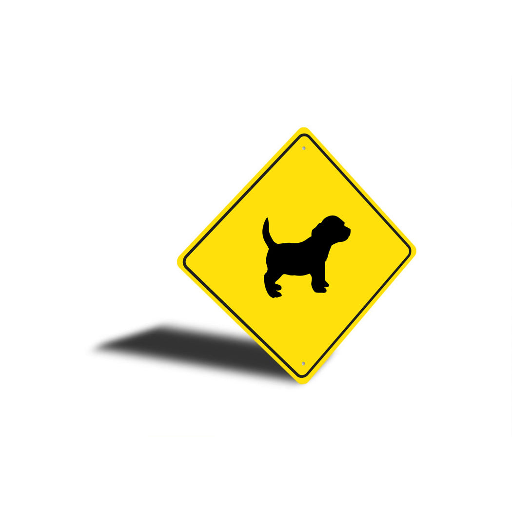 Pocket Beagle Dog Diamond Sign