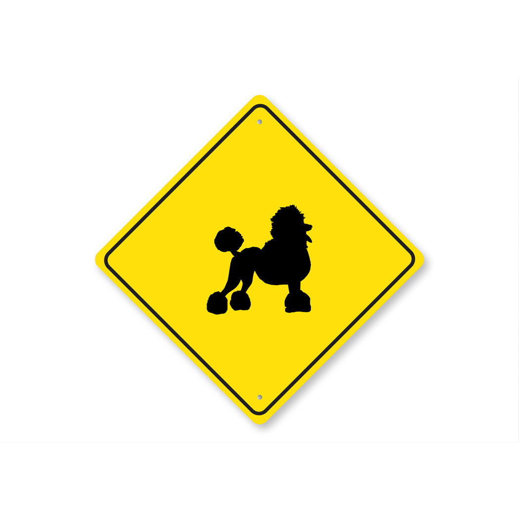 Poodle Dog Diamond Sign