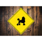 Poodle Dog Diamond Sign