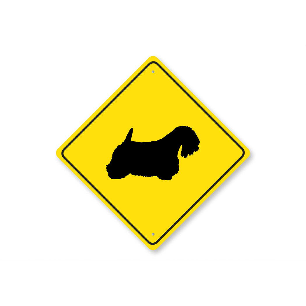 Sealyham Terrier Dog Diamond Sign