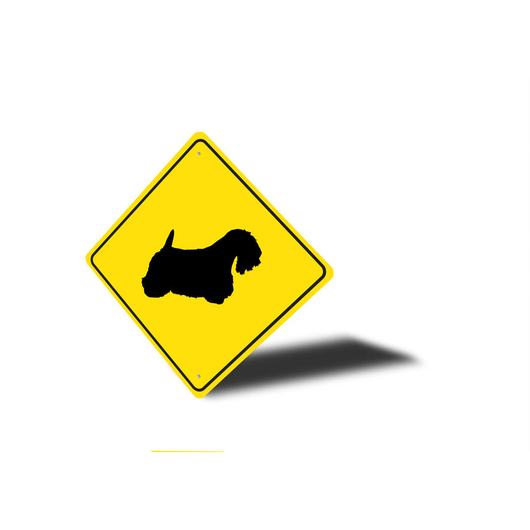 Sealyham Terrier Dog Diamond Sign