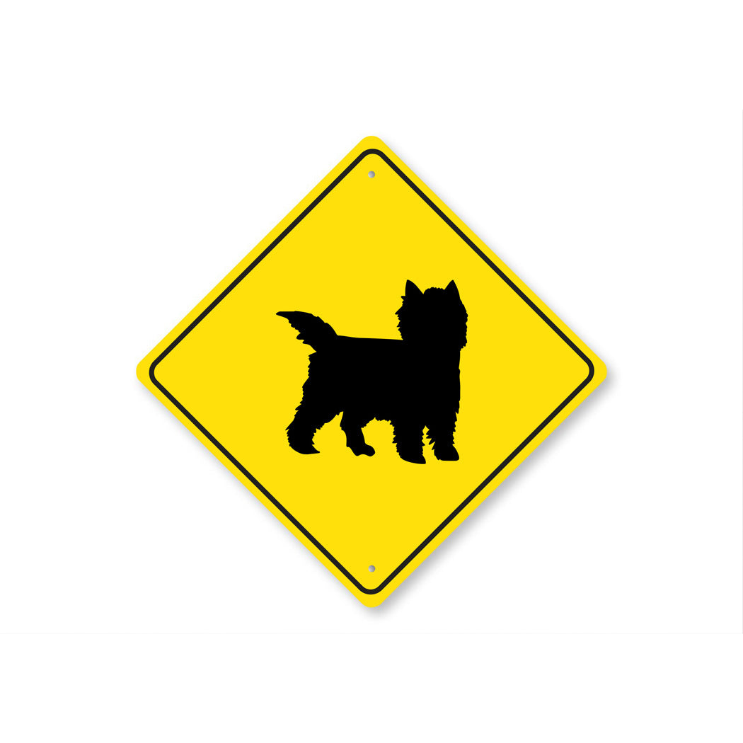 Cairn Terrier Dog Diamond Sign