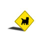 Cairn Terrier Dog Diamond Sign