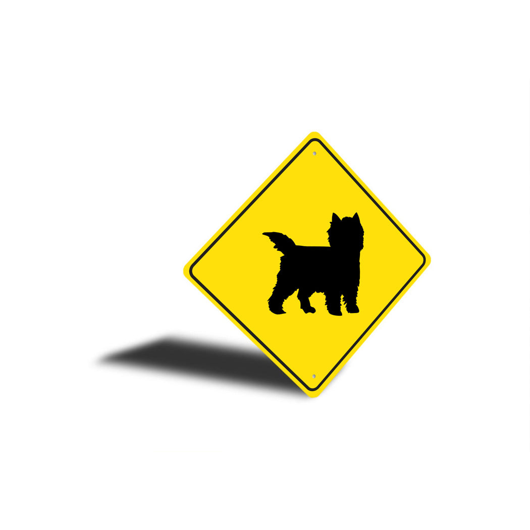 Cairn Terrier Dog Diamond Sign