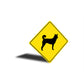 Canaan Dog Dog Diamond Sign