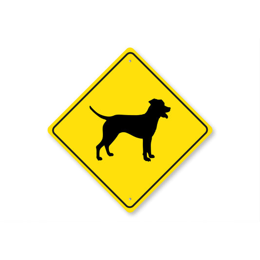 Catahoula Leopard Dog Dog Diamond Sign