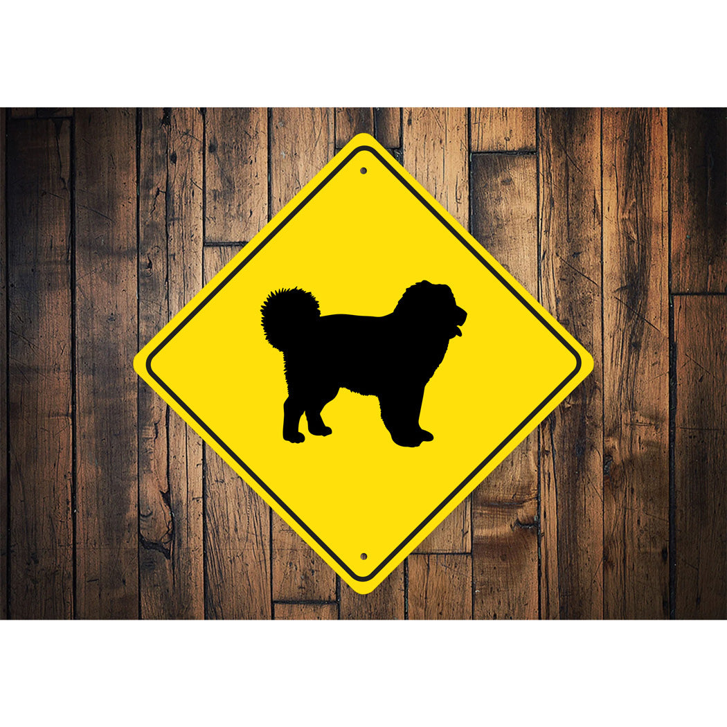 Caucasian Shepherd Dog Dog Diamond Sign