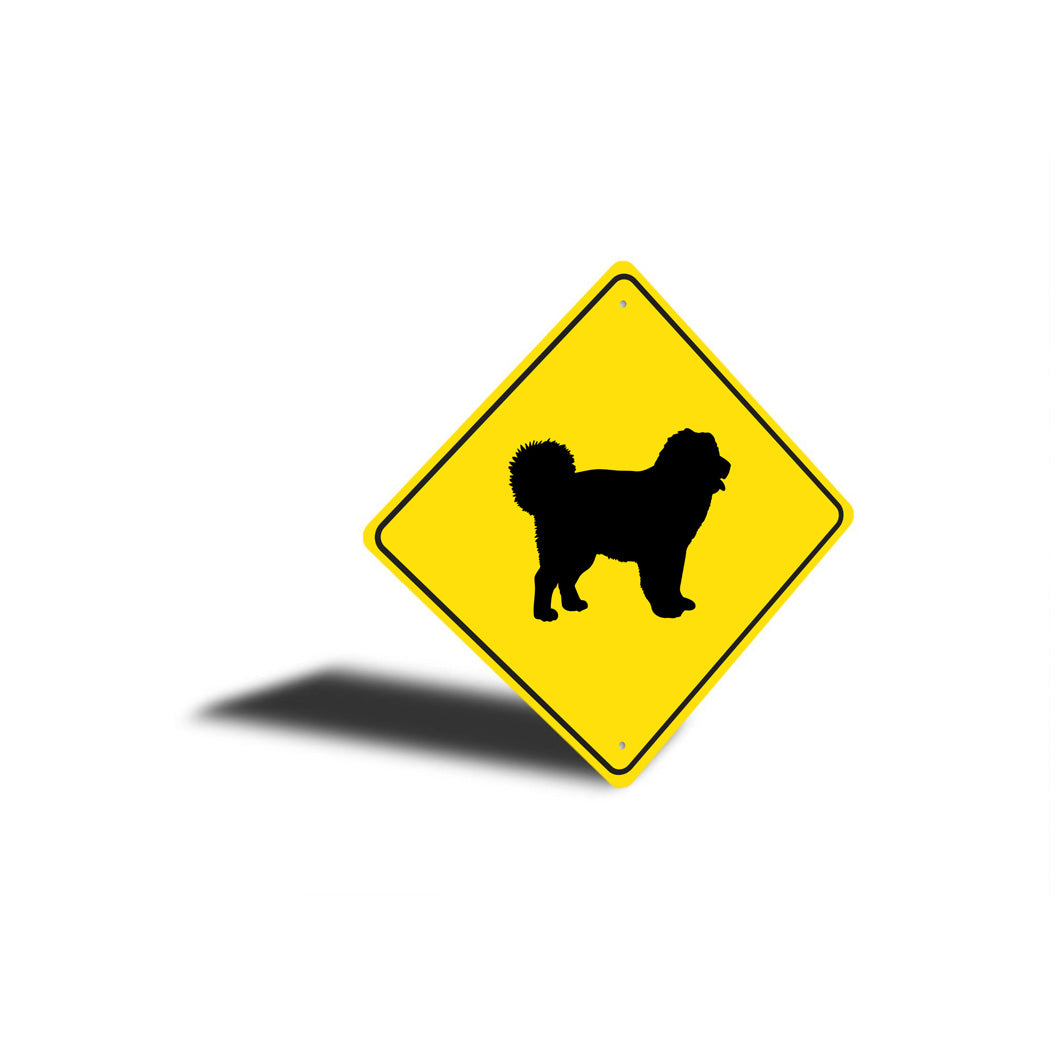 Caucasian Shepherd Dog Dog Diamond Sign
