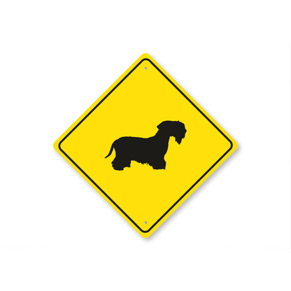 Cesky Terrier Dog Diamond Sign