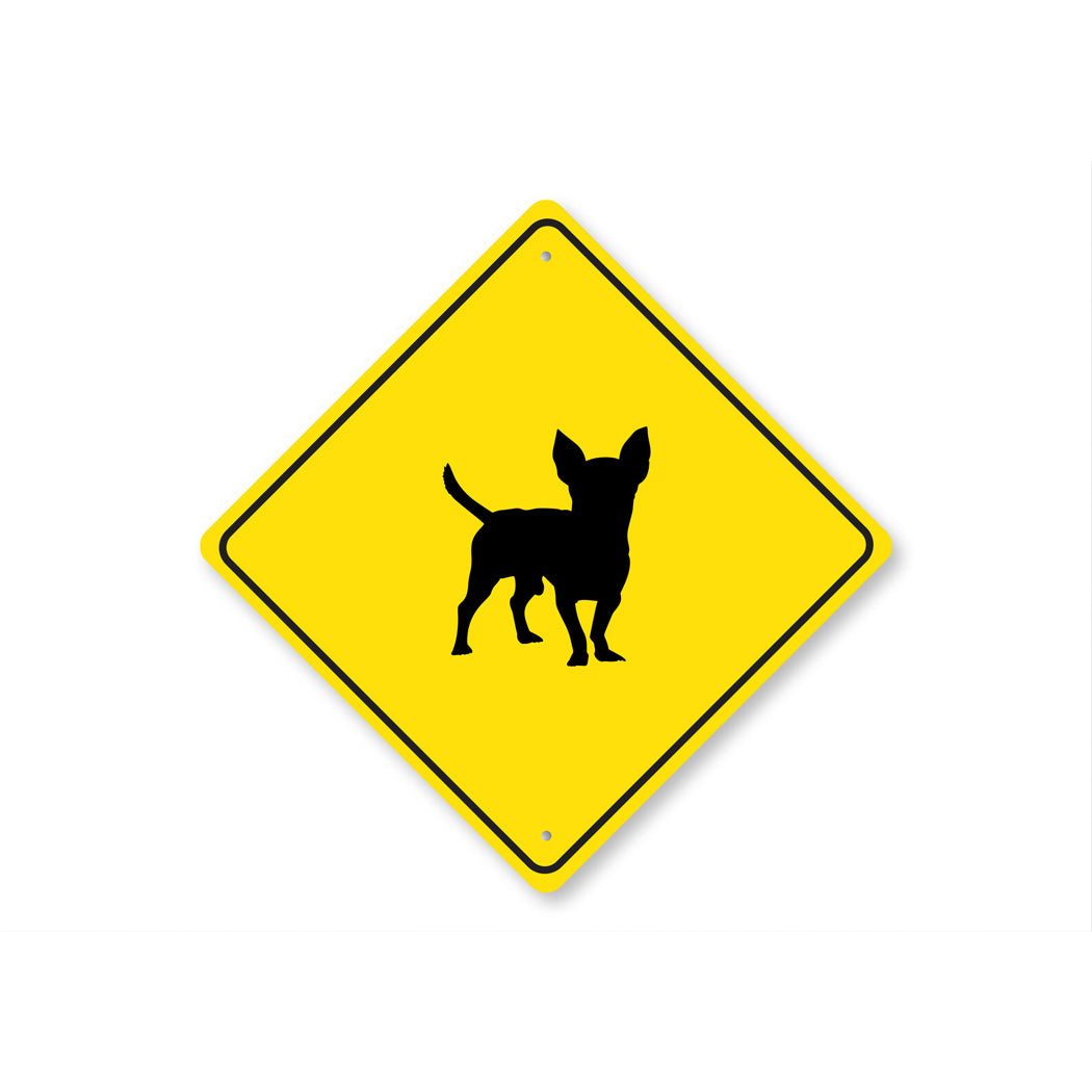 Chihuahua Dog Diamond Sign