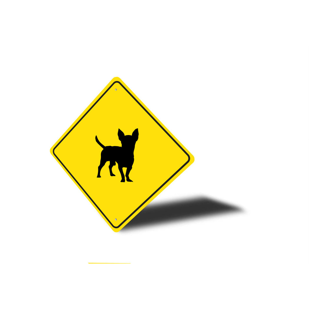 Chihuahua Dog Diamond Sign