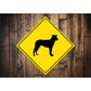 Chinook Dog Diamond Sign