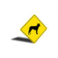 Chinook Dog Diamond Sign