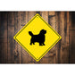 Clumber Spaniel Dog Diamond Sign