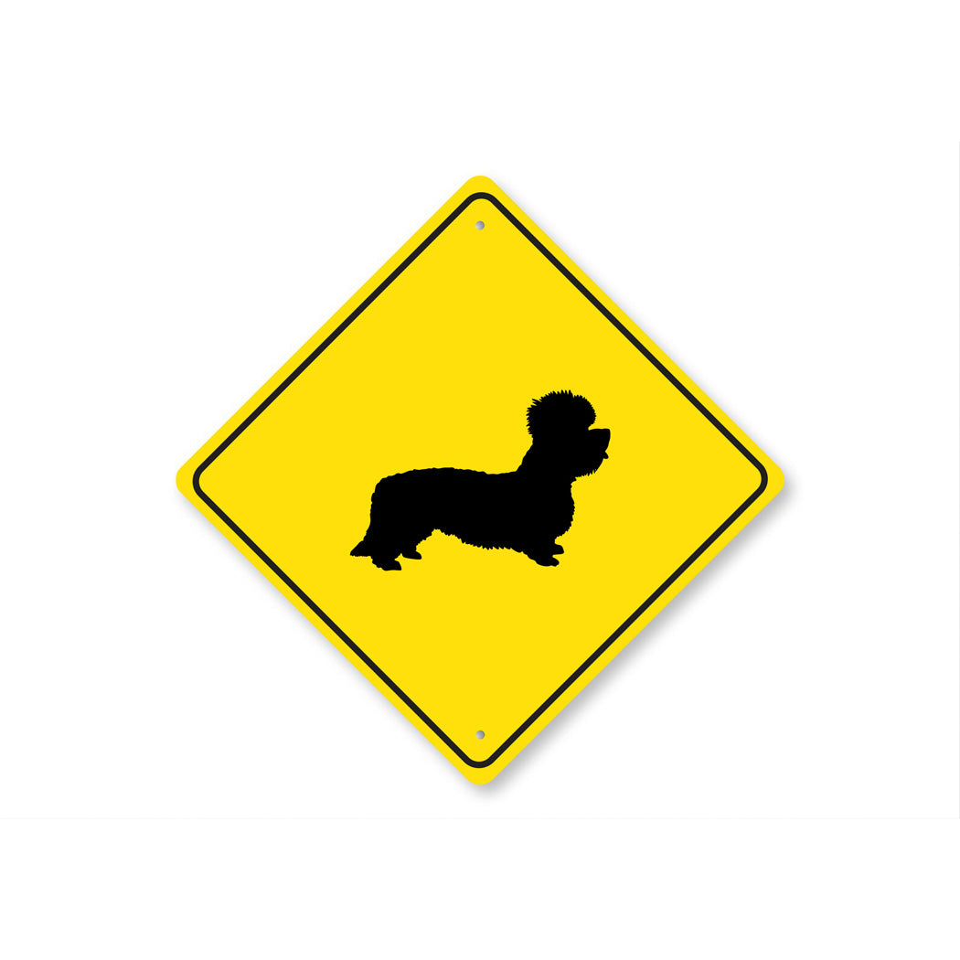 Dandie Dinmont Terrier Dog Diamond Sign