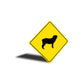Entlebucher Mountain Dog Dog Diamond Sign