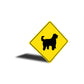 Goldendoodle Dog Diamond Sign