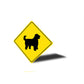 Goldendoodle Dog Diamond Sign