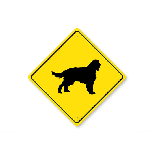 Gordon Setter Dog Diamond Sign