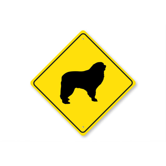 Great Pyrenees Dog Diamond Sign