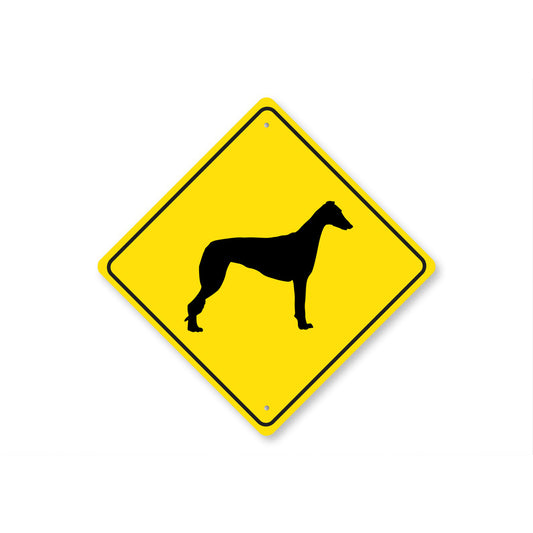 Greyhound Dog Diamond Sign