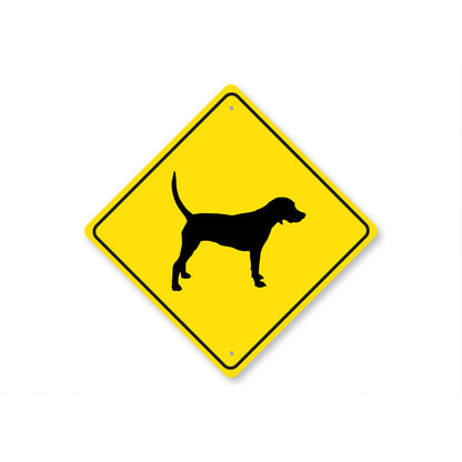 Harrier Dog Diamond Sign