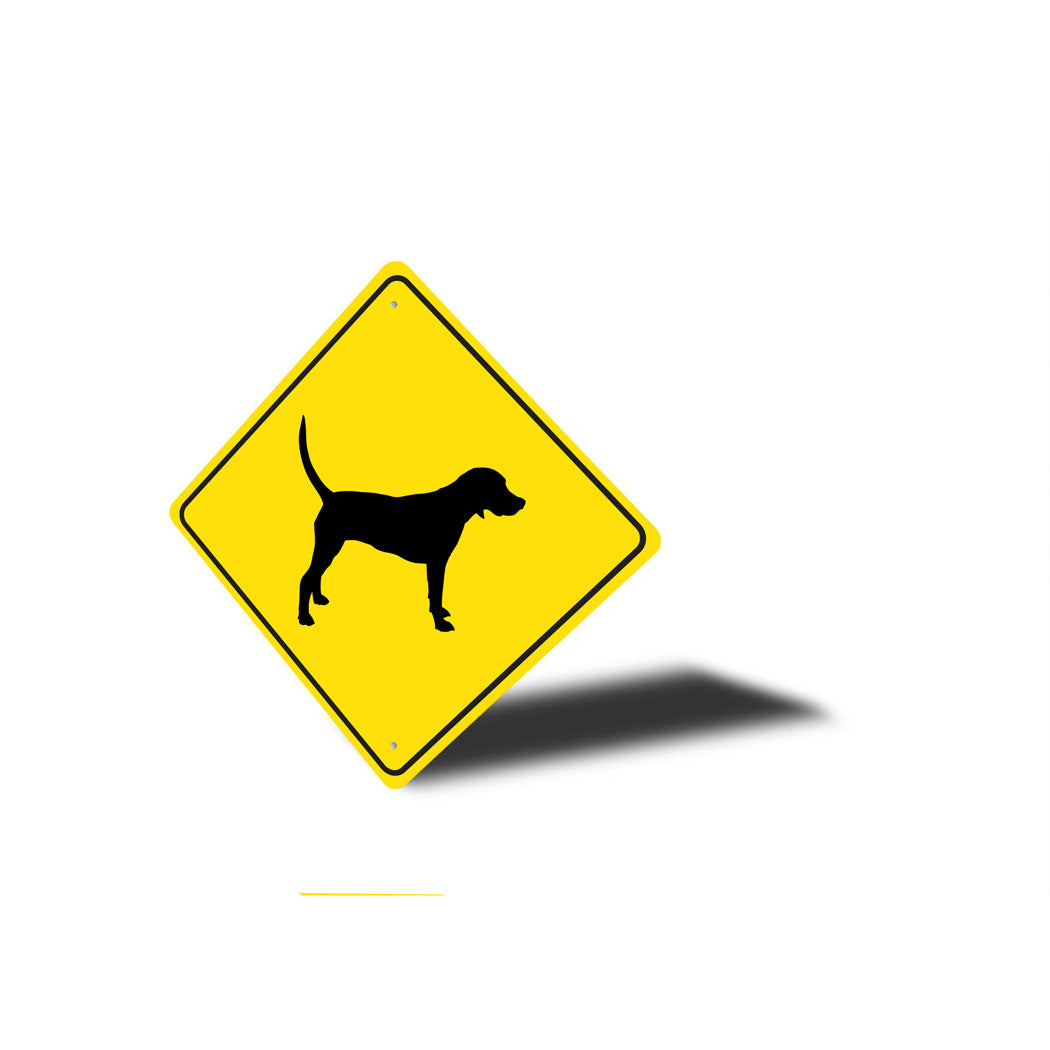 Harrier Dog Diamond Sign