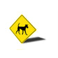 Irish Terrier Dog Diamond Sign