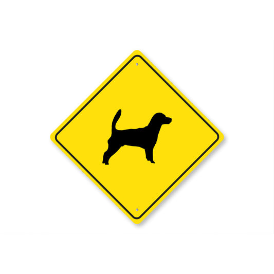 Jack Russel Terrier Dog Diamond Sign