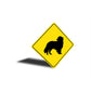 Kooikerhondje Dog Diamond Sign