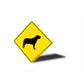Labrador Retriever Dog Diamond Sign