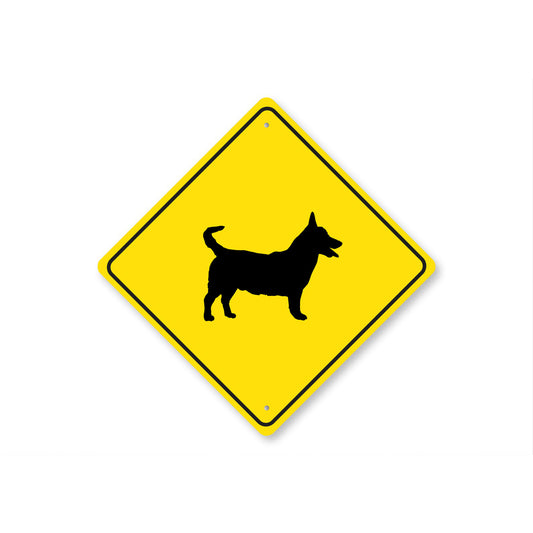 Lancashire Heeler Dog Diamond Sign