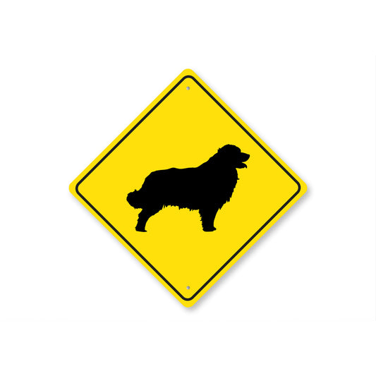 Leonberger Dog Diamond Sign