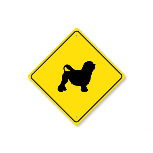 Lowchen Dog Diamond Sign