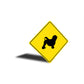 Lowchen Dog Diamond Sign