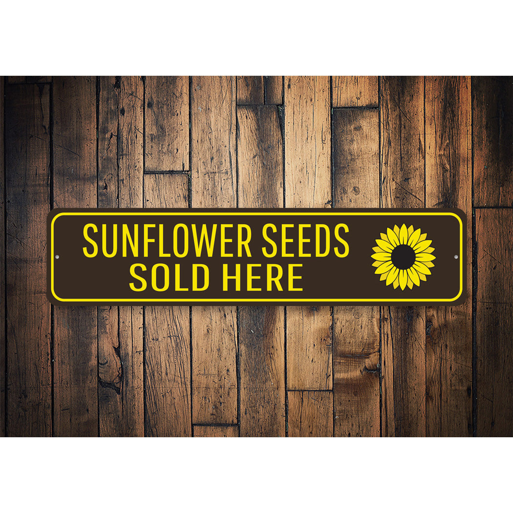 Sunflower Seeds Sold Here Sign