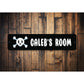 Punk Rock Kid Room Sign