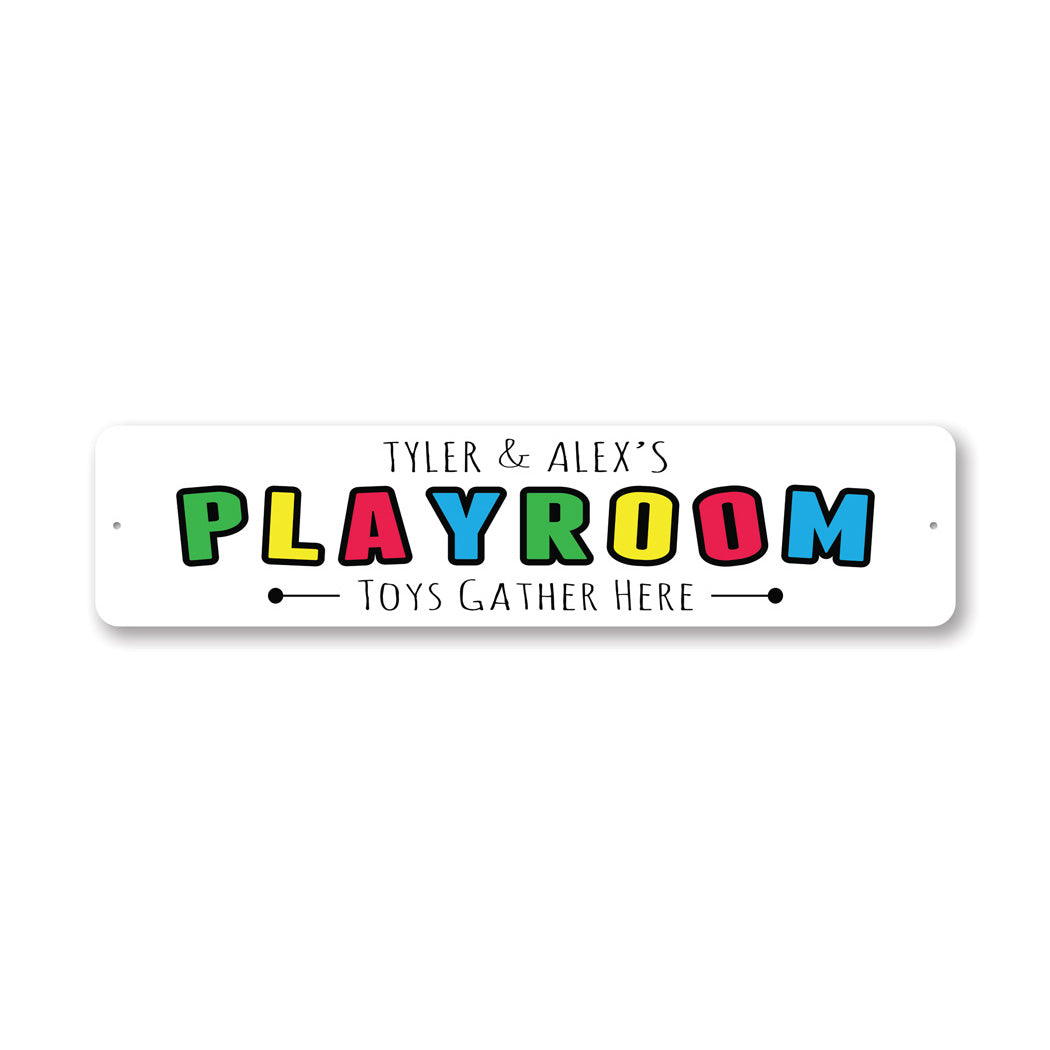 Playroom Where The Toys Gather Sign