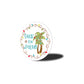 Deck The Palms Circle Sign